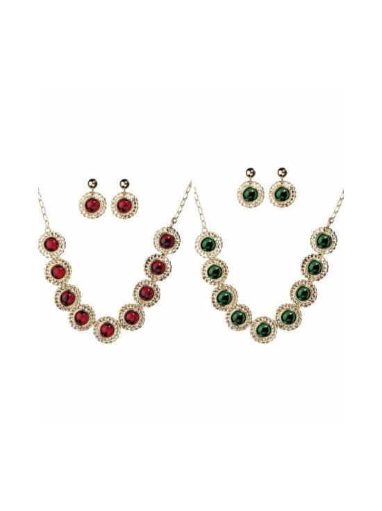 Conjunto de joias da rainha medieval
