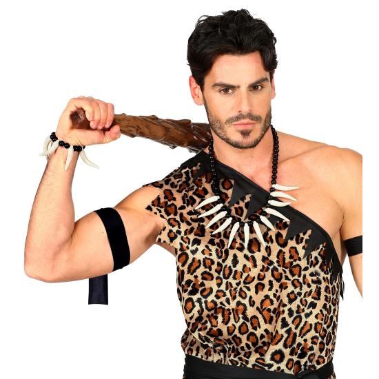 Conjunto de joias do homem das cavernas