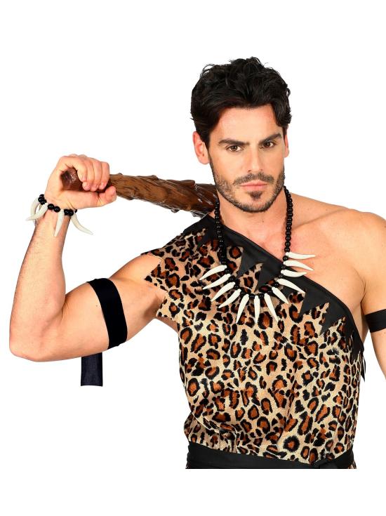Conjunto de joias do homem das cavernas