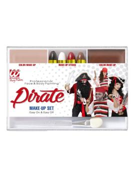 Conjunto de maquiagem piratas