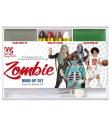 Conjunto de maquiagem zumbi