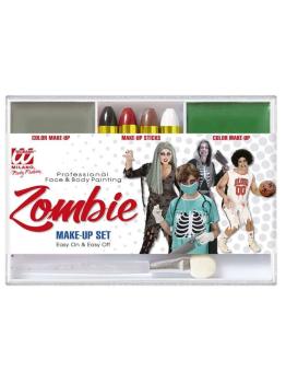 Conjunto de maquiagem zumbi