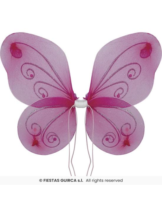 Conjunto Borboleta Lilás para Crianças – Asas, Tutu e Varinha para Fantasia de Menina