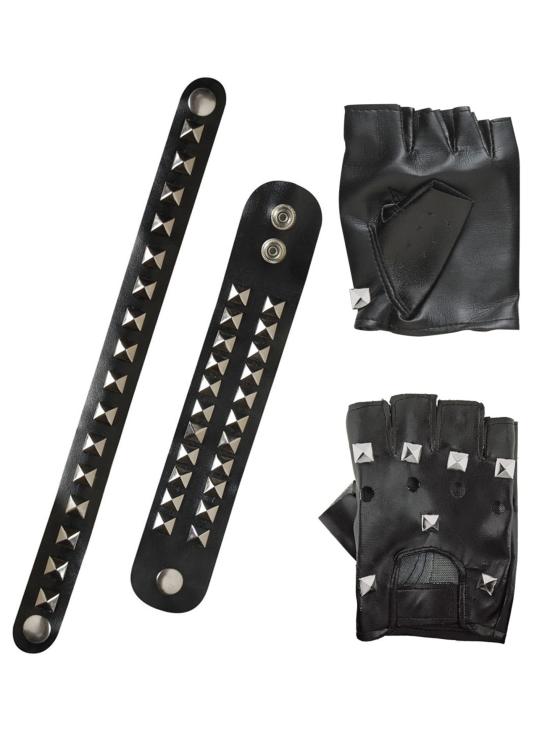 Conjunto de motociclista adulto