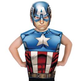 Conjunto de festa dos super-heróis infantis do Capitão América