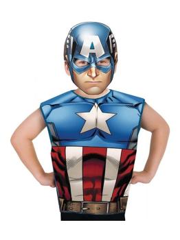 Conjunto de festa dos super-heróis infantis do Capitão América