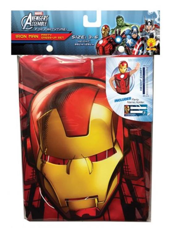 Conjunto de festa de super-heróis infantis do Homem de Ferro