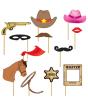 Conjunto Photocall Cowboy 12 peças