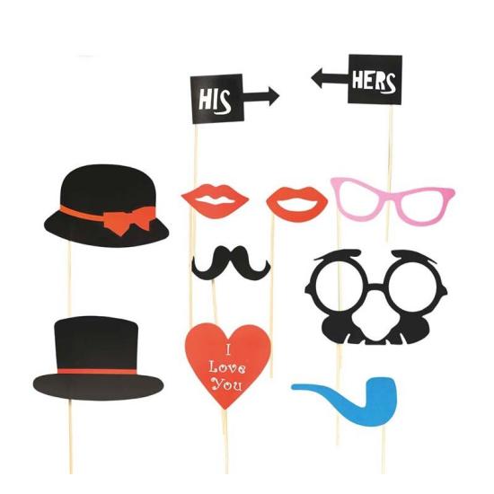 Conjunto Photocall de 12 peças variadas. Conjunto Photocall de 12 peças variadas.