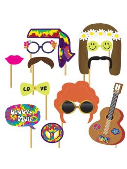 Conjunto Hippie Photocall 12 peças