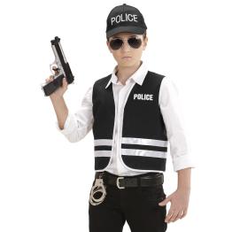 Conjunto policial em tamanho infantil