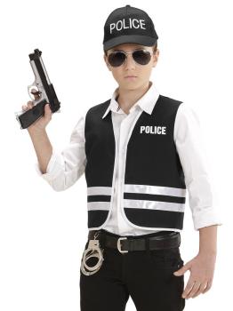 Conjunto policial em tamanho infantil