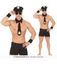 Conjunto de strip-tease policial adulto