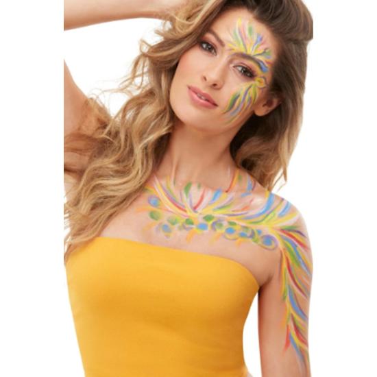 Conjunto 7 cores Make-Up FX, Rainbow com acessórios Conjunto 7 cores Make-Up FX, Rainbow com acessórios