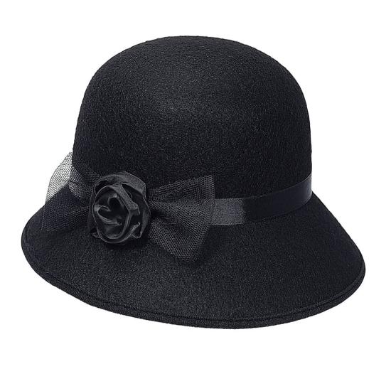 Chapéu preto anos 20