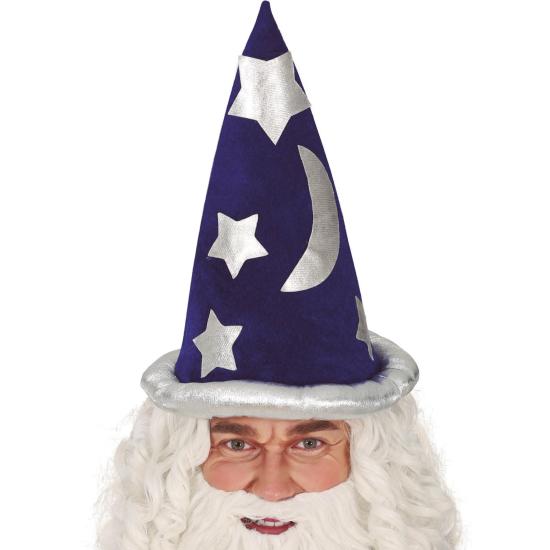 Chapéu mágico azul, veludo Chapéu mágico azul, veludo