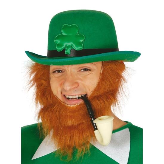 Chapéu-coco Verde com Trevo