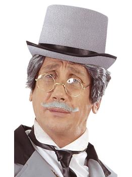 Cartola de feltro cinza