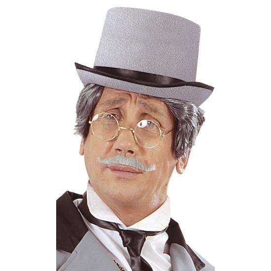 Cartola de feltro cinza