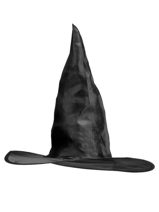 Chapéu de bruxa infantil negro.