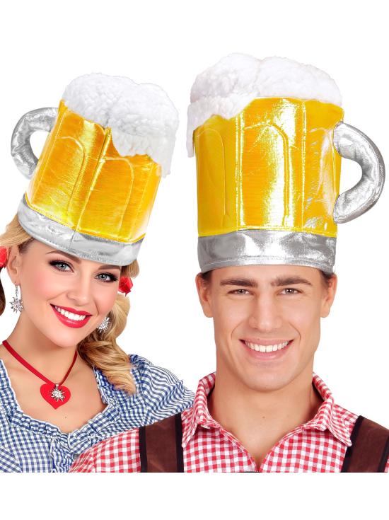 Chapéu de caneca de cerveja de luxo