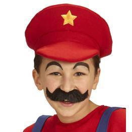 Chapéu infantil Mario Bross Plumber
