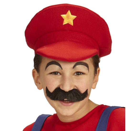 Chapéu infantil Mario Bross Plumber Chapéu infantil Mario Bross Plumber