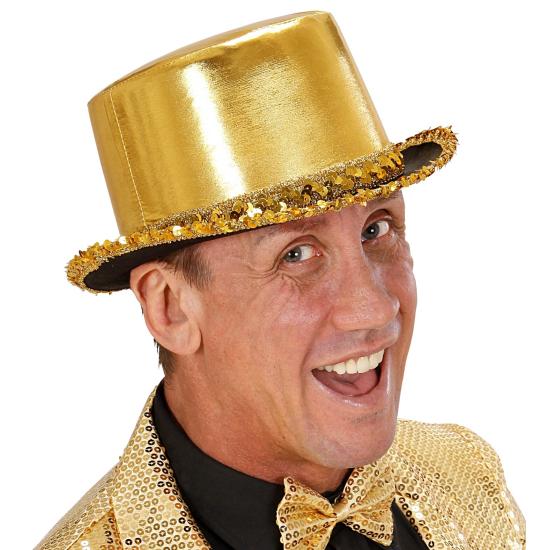 Chapéu de festa luxuoso com tira de lantejoulas Chapéu de festa luxuoso com tira de lantejoulas