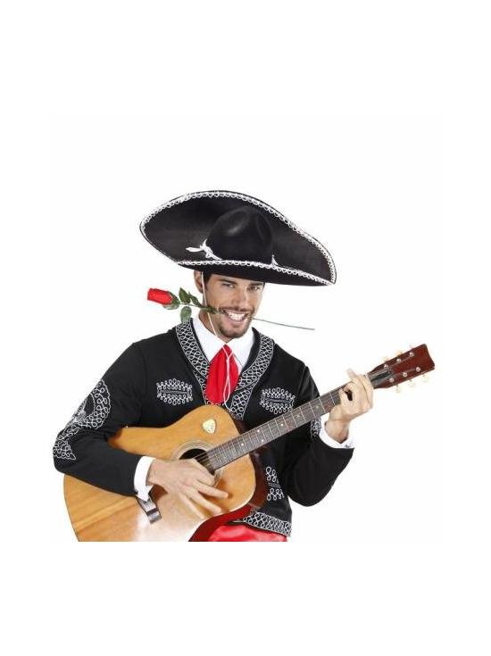 Chapéu Mariachi de feltro luxuoso