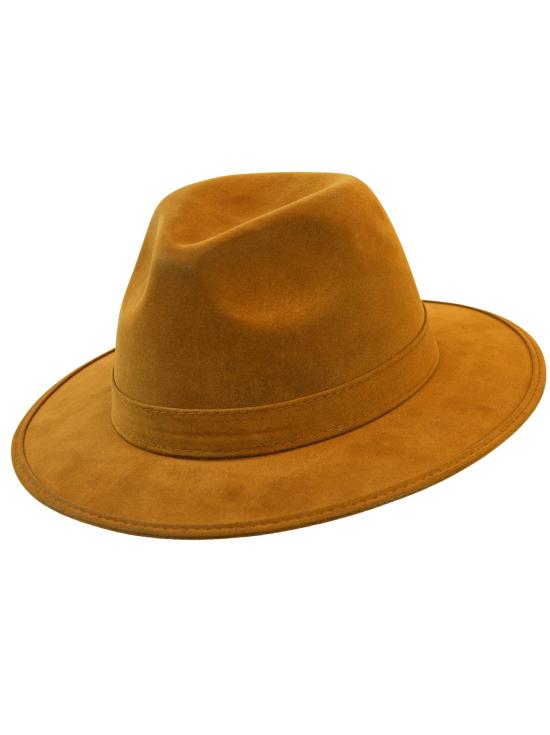 Chapéu marrom para fantasias de aventureiro