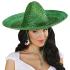Chapéu mexicano verde de 48 cm