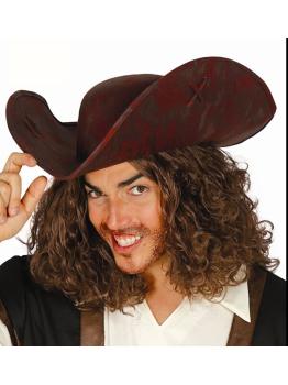 Chapéu luxuoso do Pirata do Caribe