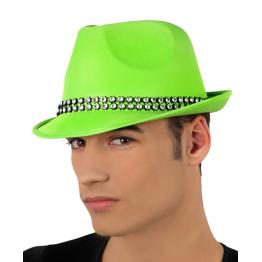 Faixa de strass verde para chapéu de São Patrício