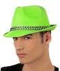 Faixa de strass verde para chapéu de São Patrício