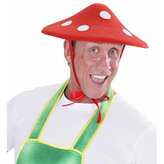 Chapéu de cogumelo de feltro. Chapéu de cogumelo de feltro.