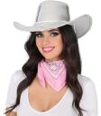 Chapéu de Cowboy Disco Prateado 80