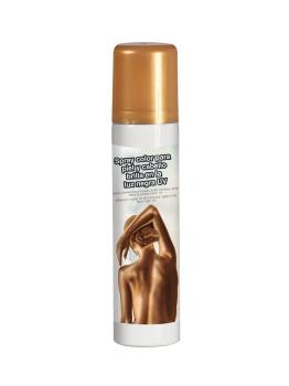 Spray corporal e capilar dourado - 75 ml