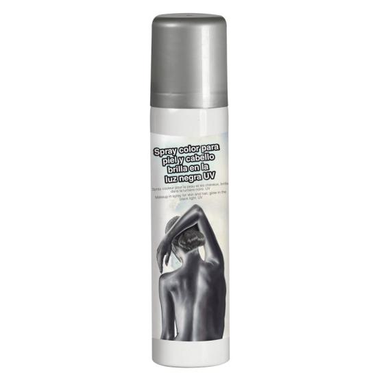 Spray corporal e capilar prateado - 75 ml