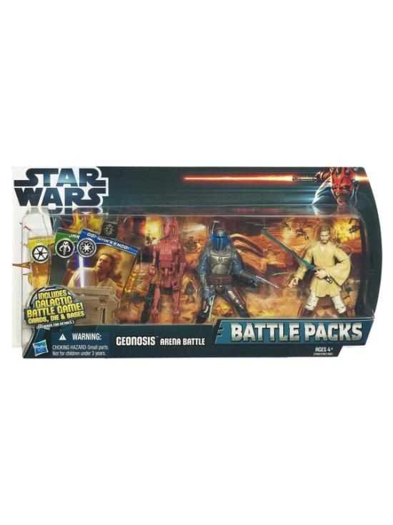 PACOTES DE BATALHA DE STAR WARS GEONOSE ARENA BATALHA
