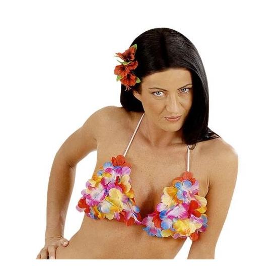 Sutiã flor havaiano