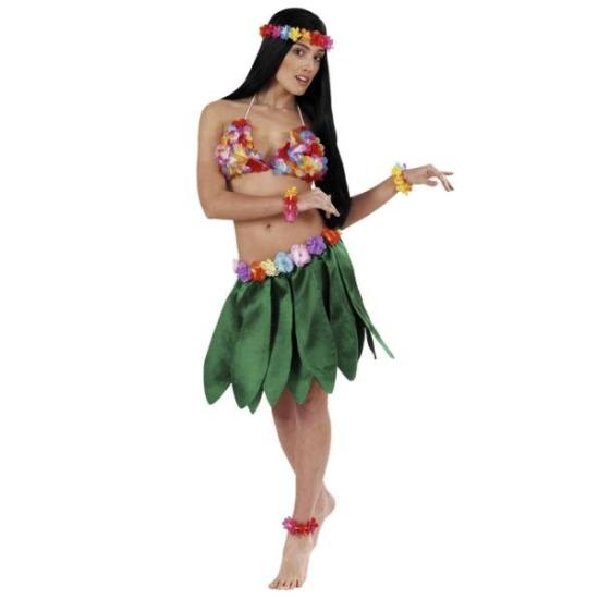 Sutiã flor havaiano