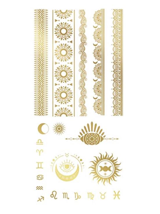 Tatuagem Ouro Médio
