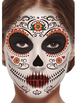 Catrina Tatuagem de Halloween