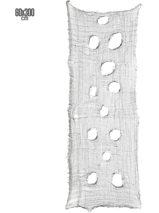 Tecido Horror Cinza 60x300 cm