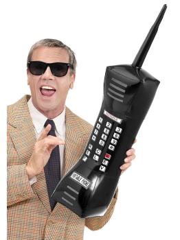 Telemóvel insuflável de 77 cm