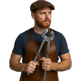 Pinças de brinquedo (40 cm) - Acessório de fantasia para Halloween e festas de trabalhadores