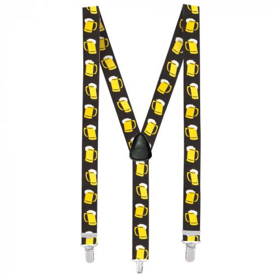 Suspensórios para canecas de cerveja