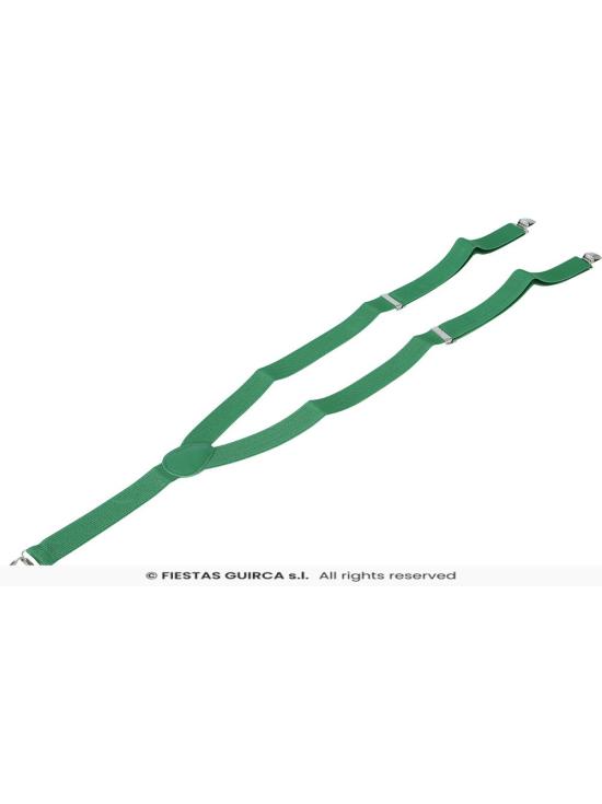 Suspensórios Verdes – Acessório para Fantasias, Carnaval e Festas