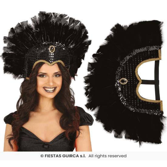 Festivais de Guirca com Cocar de Penas