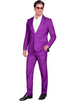 Terno, jaqueta e calças coloridas masculinas, showman, febre disco, festa temática de cassino